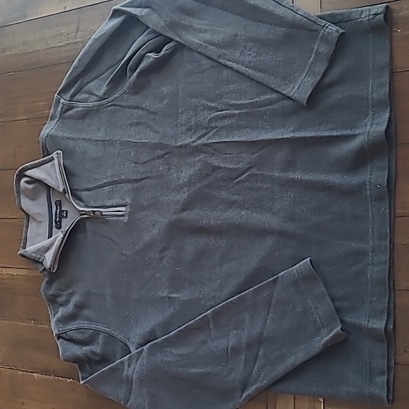 Banana Republic Other - Banana republic 1/4 zip Gray long sleeve shirt size XL